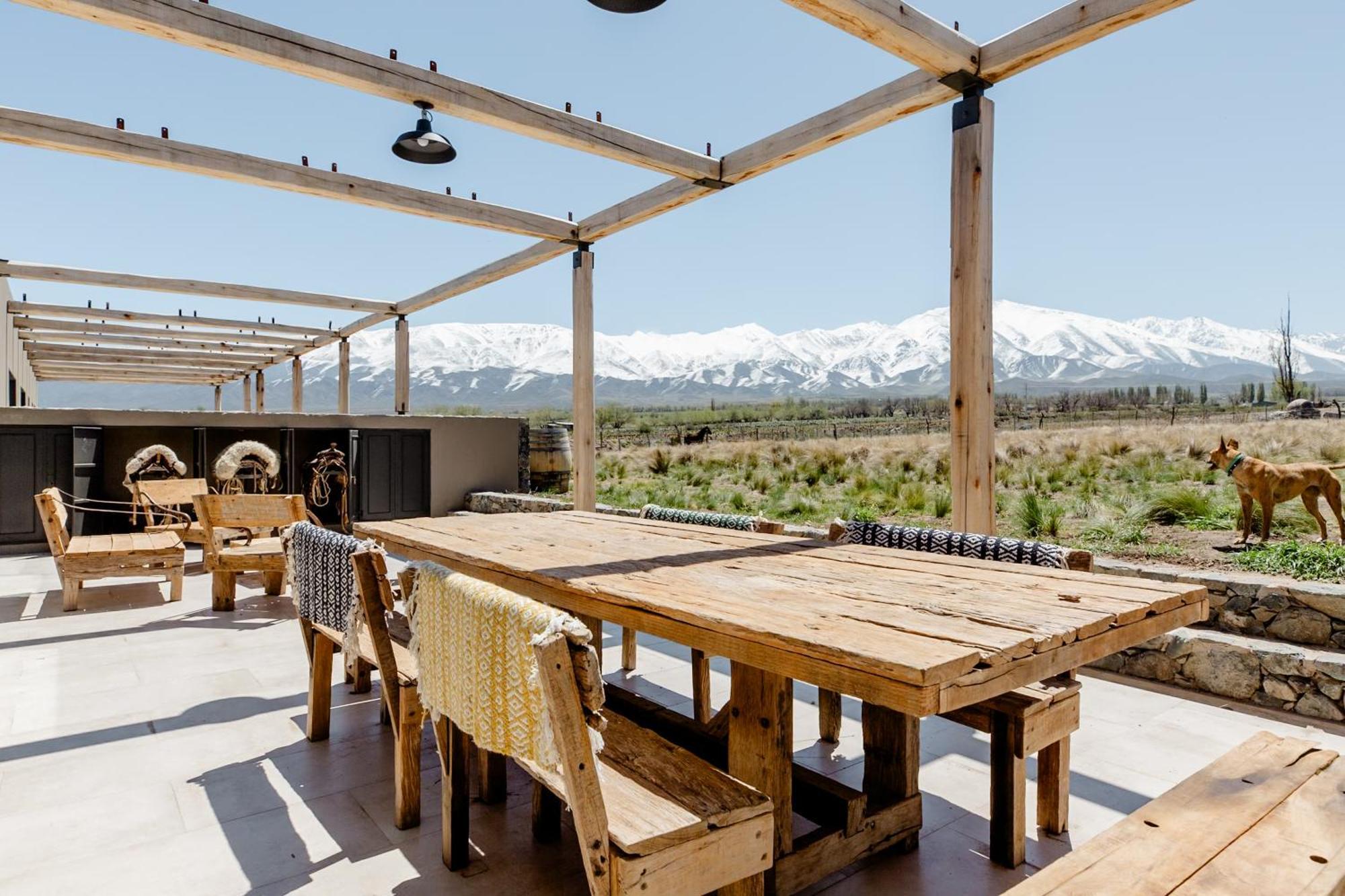 Rancho Adobe Eco Hotel 图蓬加托火山 外观 照片